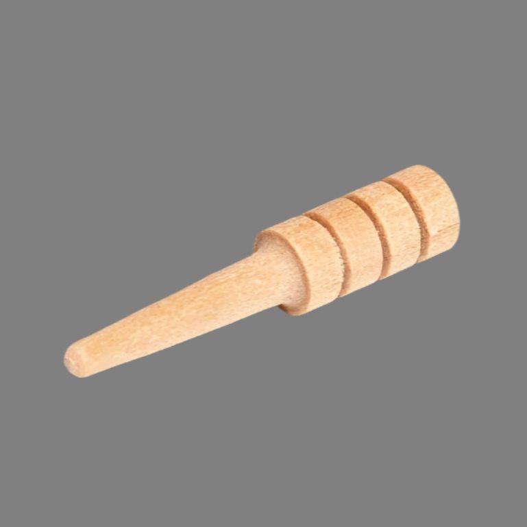 "Durable Cribbage pegs in natural or black with oil/wax finish. Perfect replacement parts for Barricade game. Full-sized.