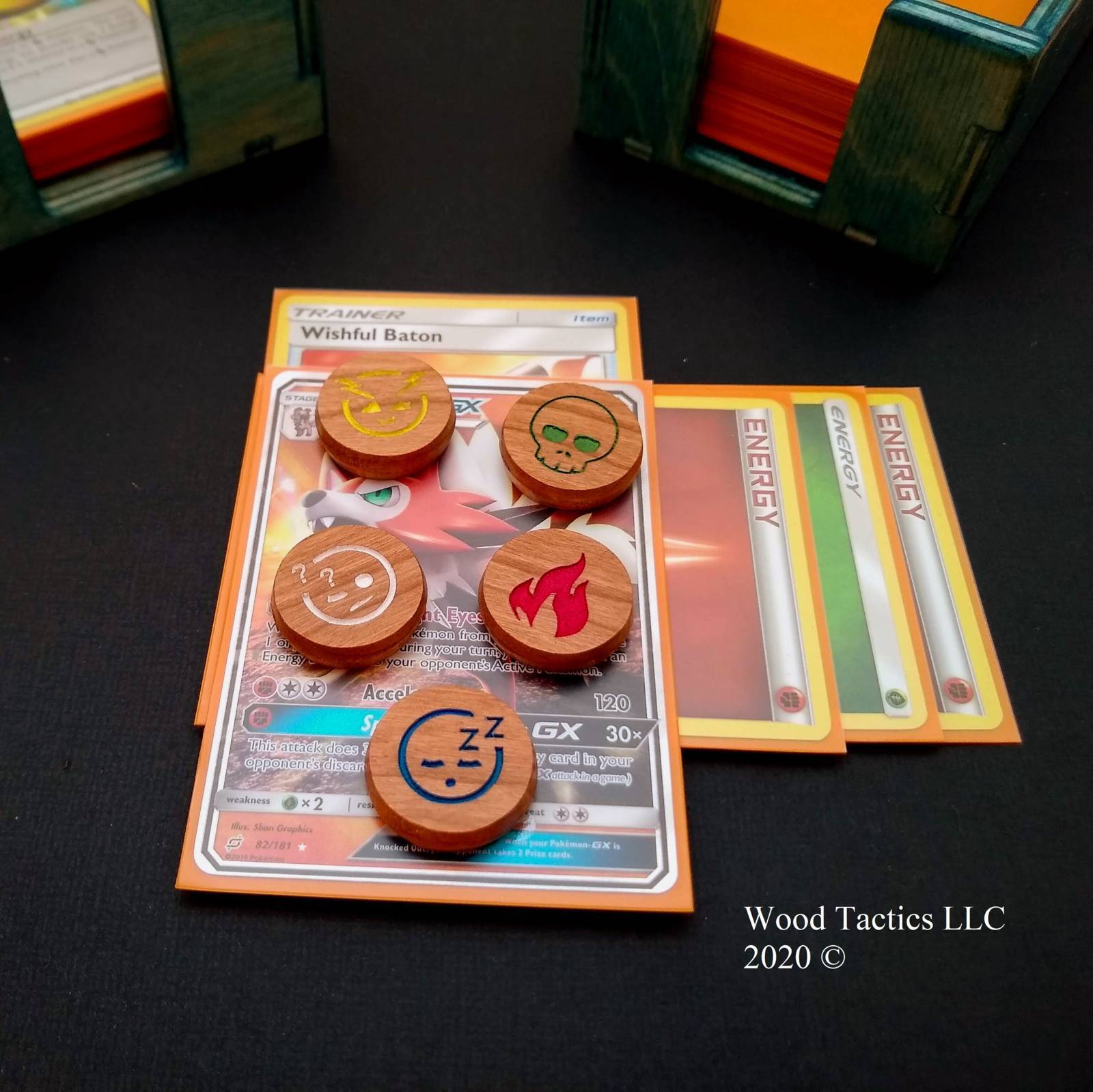 pokemon card game tokens Creature Sleep (Z) Pokemon TCG Tokens by Golden