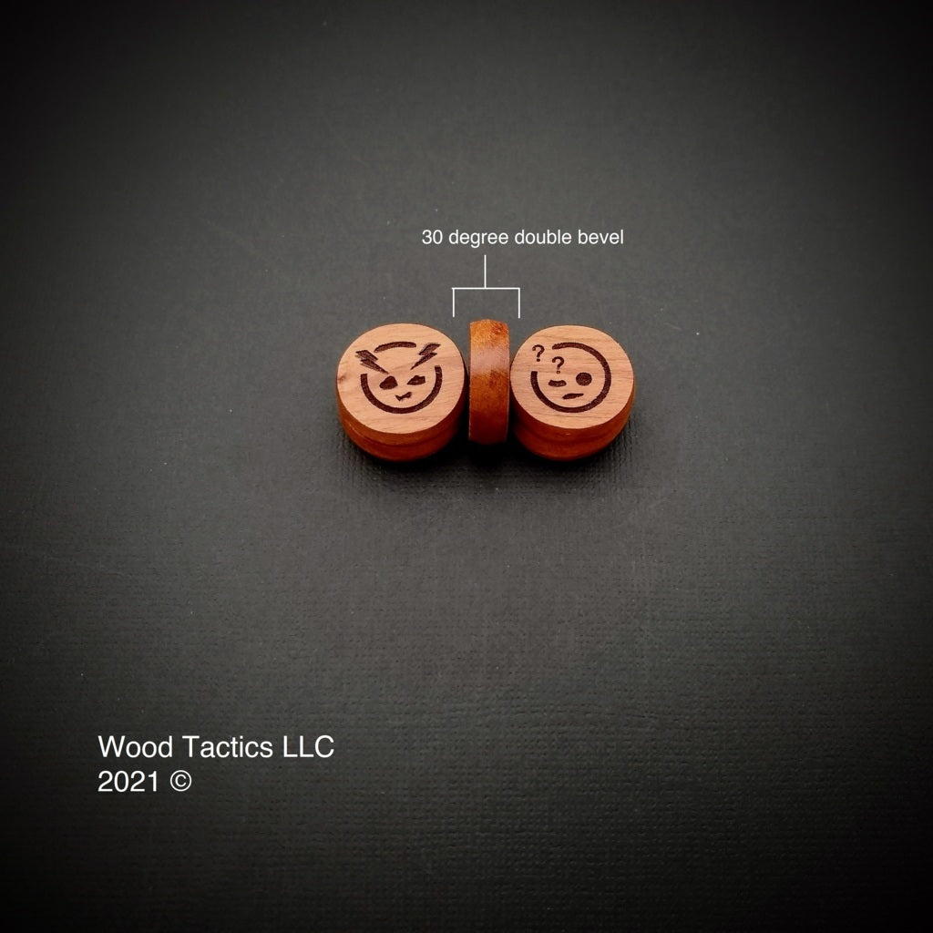 Pokemon TCG Hardwood Condition Tokens / Effect Tokens (Qty 5)