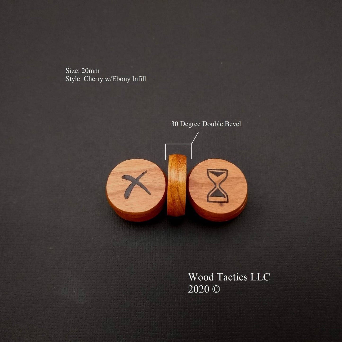 Warcry 2.0 Action/Wait Hardwood Tokens