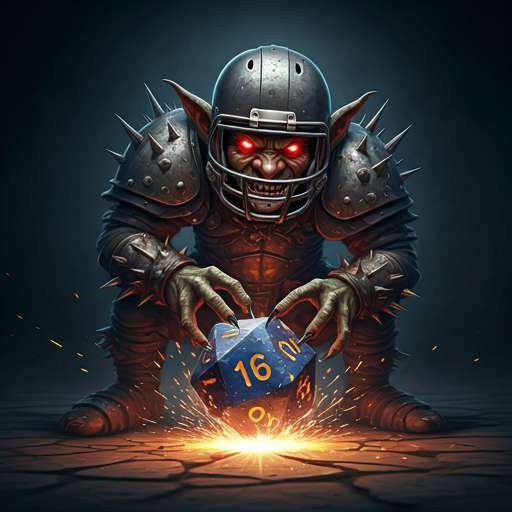 Alternative to D16 for the Blood Bowl Board Game