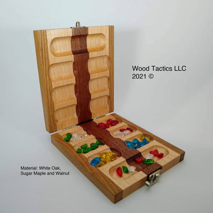 Mancala (Kalah) Folding Board Game - Full Size