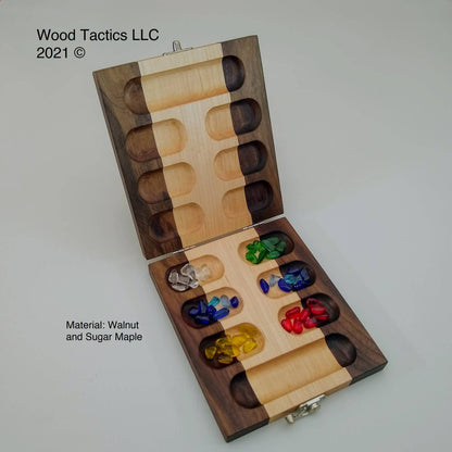 Mancala (Kalah) Folding Board Game - Full Size