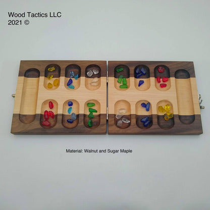 Mancala (Kalah) Folding Board Game - Full Size