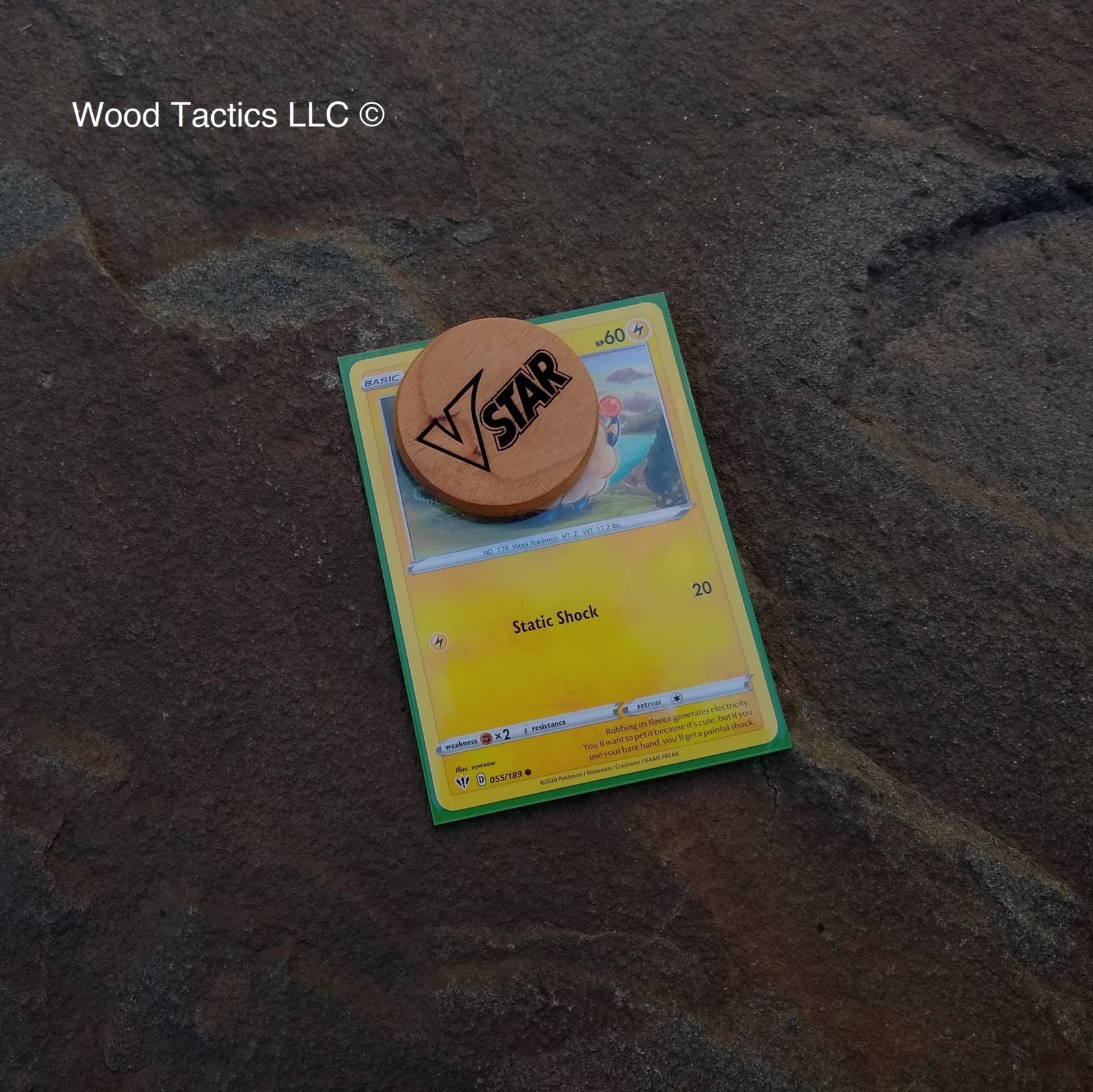 Pokemon TCG Wood VStar, GX, & GX Tag Team Token - Select Hardwood Hard Finish (Inkable) / GX (Side 1) - Blank (Side 2) Pokemon TCG Wood VStar, GX, & GX Tag Team Token - Select Hardwood Hard Finish (Inkable) / GX (Side 1) - Blank (Side 2)