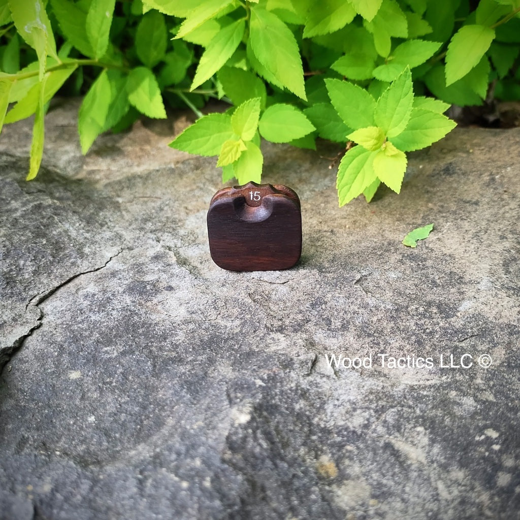 Track hit points, spells, stitches & more with our One Dial Tracker made from Walnut Hardwoods. Sleek, tapered design.